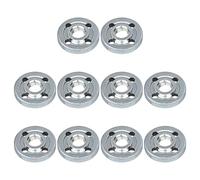 10 piastre di supporto in acciaio legato resistente per smerigliatrici angolate da 100 mm, flange antiruggine