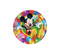 10 piatti piccoli 20 cm Casa di Topolino per feste a tema Walt Disney