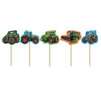 10 picchetti per muffin * FENDT TRKTOR * come decorazione per feste di bambini e compleanno dei bambini | Trecker fattoria agricola decorazione muffin Cake-Topper bambini compleanno festa