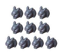 10 Piccole Figurine Animali Pasquali Adorabili Miniature Per Animali Per Decorazioni Pasquale E Toppers Compleanno Torte Torta In Resina Toppers
