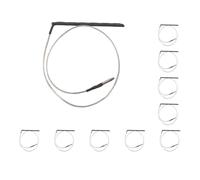 10 pickup piezoelettrico in rame, jack da 2,5 mm, per chitarra acustica,