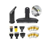 10-Piece Accessory Set for Karcher Steam Cleaners SC1, SC2, SC3, SC4, SC5 - Includes Nozzles, Brushe