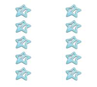 10 Pieces Colore Dolce Forcina Fluorescenza A Forma Di Stella Capelli Per Le Donne Dei Capelli Treccia Ragazze Partito Barrettes Accessori Per Adulti