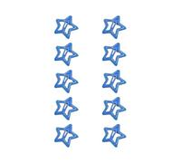 10 Pieces Colore Dolce Forcina Fluorescenza A Forma Di Stella Capelli Per Le Donne Dei Capelli Treccia Ragazze Partito Barrettes Accessori Per Adulti