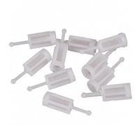 10 Pieces Filtro Spray 120 Mesh Punta Arrotondata Accessorio Verniciatura