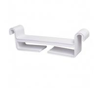 10 Pieces Gruccia in Plastica Liscio Gruccia con Barra Doppia Facile da Pulire