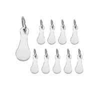 10 Pieces Of Stainless Steel Remover- Token As Key Ring-can Be Detached Directly