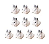 10 Pieces Resina Animali Miniature Figure Per Torta Toppers Regalo di Compleanno Casa Desk Decorazione Per Vari Stanze