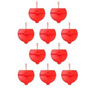 10 Pieces Ugello Per Schiuma Poliuretanica A Forma Piatta, 4,8x3,7 Cm, Riutilizzabile Bocchetta Per Riempimento Fessure Schiuma Per Sigillare Intercapedini, Rifiniture E Isolamento Acustico