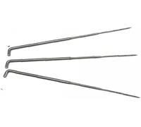 10 piezas de fieltro de lana, agujas de hierro, kit de herramientas de fieltro, aguja para principiantes, manualidades, costura, aguja de fieltro de tamaño pequeñoMolto bello e pratico.