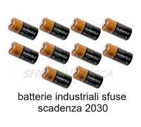 10 Pile 3v 123 Batterie Litio cr123 cr123a duracell varta procell eve a scelta