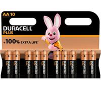 DURA PLUS AA10 - Plus, batteria alcalina, AA (batteria stilo), confezione da 10 p