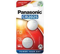 10 pile batterie CR2025 BR2025 Litio Panasonic