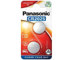 10 pile batterie CR2025 BR2025 Litio Panasonic