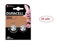 BATTERIE DURACELL CR2016 CONFEZIONE 2PZ DL2016 1x 3v DL2016 CR2016 KCR2016 BATTERIE BOTTONE