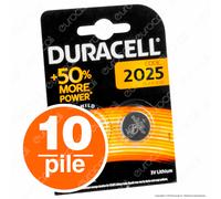 Duracell Lithium CR2025 / DL2025 Pila 3V - Blister 2 Batterie