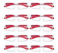 10 Pk Unisex da Uomo Blu Luce Blocco Occhiali da Lettura Nero Blu Telaio