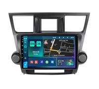 10 Pollici Android 12 HD Touchscreen Autoradio Per Toyota Highlander 2007-2013 Wireless Carplay Android Auto DAB DSP BT 5.0 Hi-Fi RDS FM AM Controllo Del Volante Telecamera Posteriore(M700S)