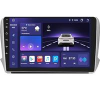 10 pollici Android 13 Autoradio stereo Wireless CarPlay Android Auto per Peugeot 208 2008 2012-2018 Radio FM RDS GPS WiFi e 4G LTE Navigazione Bluetooth 8-Core 4G+32G Display meteo