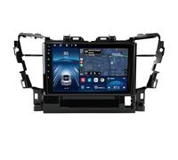 10 Pollici IPS Touchscreen Android 12 Autoradio Per Toyota Alphard 2015-2020 Wireless Carplay Android Auto BT DSP 4G WiFi MirrorLink RDS Hi-Fi DAB SWC Telecamera Posteriore(M100S)