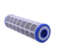 10 pollici purificatore d'acqua prefiltro in acciaio inox a rete cartuccia filtro acqua depuratore parti accessori durevole in acciaio inox maglia cartuccia filtro