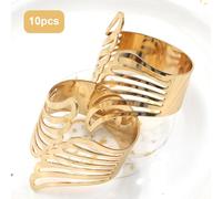 10 portatovaglioli in metallo per ricevimento di caffè, di farfalla