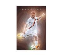 10 poster su tela di Francesco Totti, decorazione artistica da parete per soggiorno, camera da letto, decorazione senza cornice, 30 x 45 cm