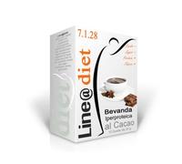 10 preprati in polvere monodose Line@diet per BEVANDE PROTEICHE: 10 CACAO
