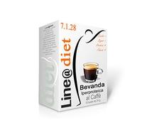 10 preprati in polvere monodose Line@diet per BEVANDE PROTEICHE: 10 CAFFÈ