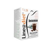 10 preprati in polvere monodose Line@diet per BEVANDE PROTEICHE: 10 CIOCCOLATO INTENSO