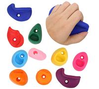 10 Prese per Arrampicata su Roccia, Impugnature per Pareti su Roccia per Arrampicata Set da Gioco per Parco Giochi Multicolore con Hardware di Montaggio per Parco Giochi per (Confezione da 10 pezzi