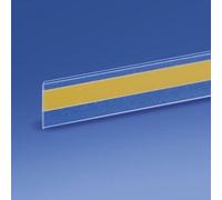 10 Profili Portaprezzo Adesivi per Ripiani - 100x2h cm