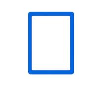 10 protezioni per carte con rivestimento resistente al sole, blu | Protezioni trasparenti della carta del PVC con le protezioni solari per l'organizzazione dell'esposizione delle carte da