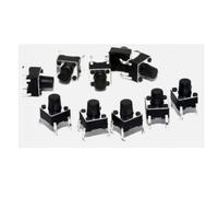 10 PULSANTI TATTILI 6X6X8 mm circuito micro mini switch button PCB sd