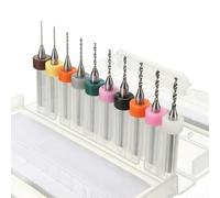 10 punte da trapano in carburo per applicazioni PCB e CNC, dimensioni di taglio da 0 1 mm a 1 0 mm e da 0 3 mm a 1 2 mm (0,3-1,2 mm)