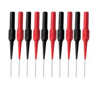 10 punte di misurazione per multimetro, punte di prova per multimetro, sonda di prova da 0,7 mm, punte di prova non distruttive per autodiagnosi di errori, tester di tensione