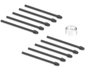10 punte di ricambio 2B compatibili con Remarkable 2 punte per pennarello Remarkable 1 pennino di ricambio per Tablet Pens Nibs (nero 10)