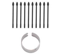 10 Punte di Ricambio per Penna Digitale EMR per Note 10, Note 20, S6, S6 Lite, S7, S7+ Plus per King Write MR05, per Scribe Pen, Pen2 (Nero)