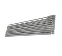 10 punte magnetiche lunghe per cacciavite PH1 PH2 da 200 mm per cacciavite elettrico trapano utensili manuali, compatibili con utensili elettrici e Ma