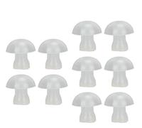 10 punte per apparecchi acustici di piccole dimensioni, universali, per apparecchi acustici, in morbido silicone, di ricambio, per apparecchi acustici, tappi per le orecchie, accessori per cupole