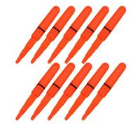 10 punte per canna da pesca Glow Sticks durante la notte a LED Ligt, puntali per allarme, asta permanente
