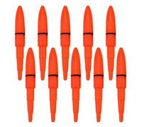 10 punte per canna da pesca Glow Sticks durante la notte a LED Ligt, puntali per allarme, asta permanente