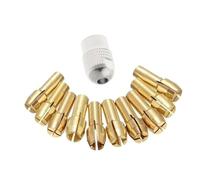 10 punte per pinza per mandrino autoserrante in ottone per utensile rotante, gambo 0,5-3,2 mm, 4,3 mm, altro, oro