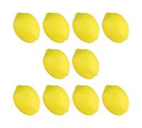 10 puntelli realistici in schiuma a forma di limone, per la casa, la cucina, la decorazione e la fotografia