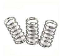 10 pz 0,4 mm molla di compressione in acciaio inossidabile,4x9/10/12*L OD=4mm-12mm lunghezza 5-50mm(40mm,10mm 10pcs)