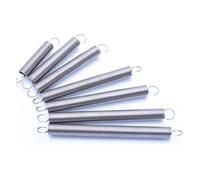 10 pz 0.5x3mm Estensione Molla di Tensione Gancio Estremità Ad Anello - Materiale In Acciaio Inossidabile 304 Lunghezza: 15~300mm (Color : 20mm, Size : 3mm)