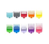 10 Pz 1.5-25mm Utensili For Il Taglio Dei Capelli For Uso Generale Tagliatore Di Capelli Limite Pettine Tagliatore Di Capelli Limite Guida Pettine Trim Guaina Accessori(10pcs Colorful)