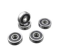 10 Pz 100 Pz 608 606 607 609 625 626 627 628 2RS Cuscinetti DDU Foro 5mm 6mm 7mm 8mm 9mm Rullo Ruota Lubrificato Cuscinetto Sigillato(627 2RS Premium,100Pcs)