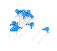 10 pz 1000pF 400V 9mm Pitch Disc Condensatori Ceramici Chip Blu 6mmx4mm Circuiti di controllo