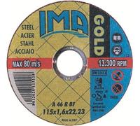 pz. 10 DISCHI TAGLIO METALLO ACCIAIO FERRO MM 115 X 1 MARCA IMA MADE IN ITALY